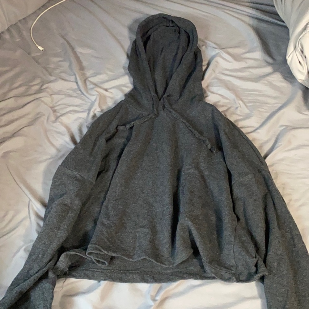 Gray hoodie size small